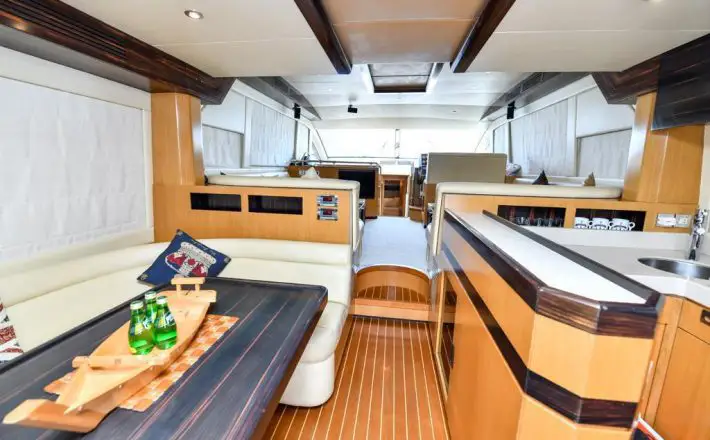 56ft private yacht ride dubai