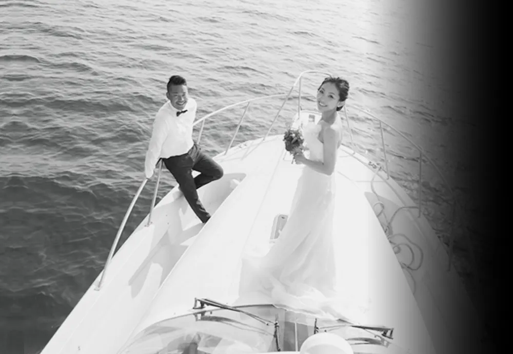 yacht wedding in Dubai